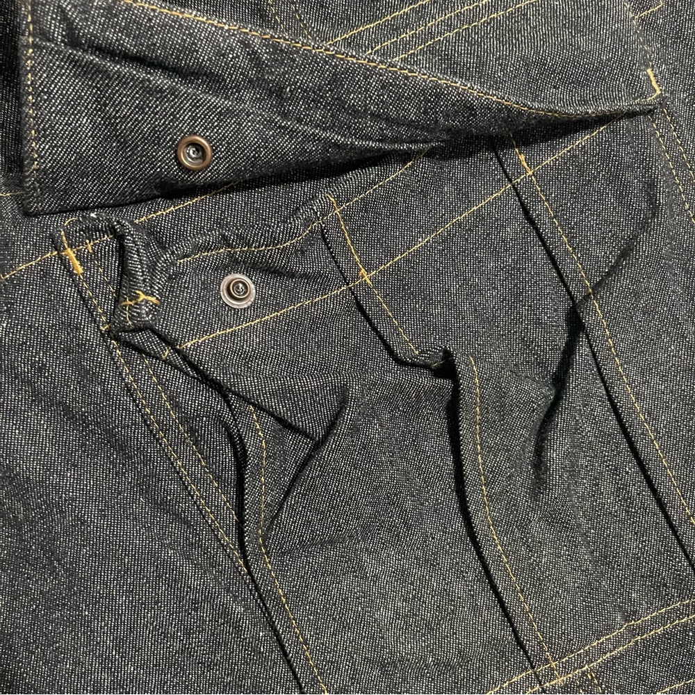 Rare Vintage vtg polo jeans company military cargo shorts like new - Picture 3 of 7